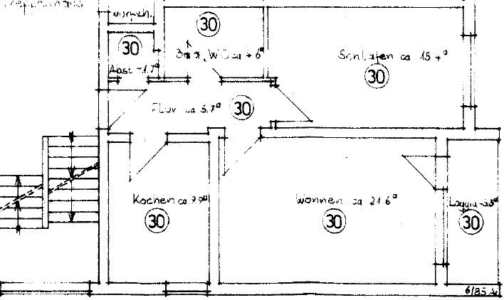 GrundR 4. OG Etagenwohnung Neu�tting