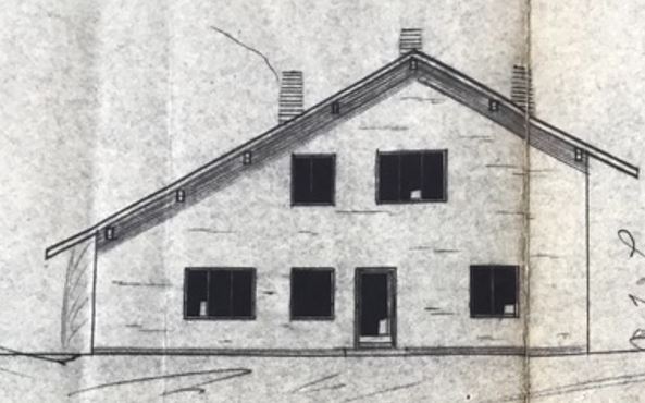 Nordansicht Wurmsham Einfamilienhaus Charmantes Einfamilienhaus mit Einliegerwohnung und traumhaftem Garten in Wurmsham