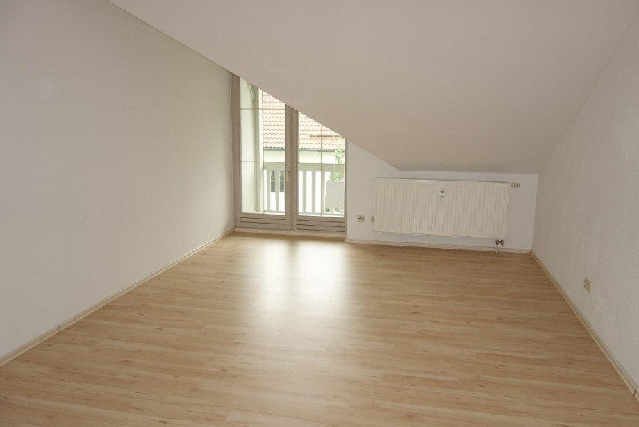 Schlafzimmer Dachgeschosswohnung Tacherting