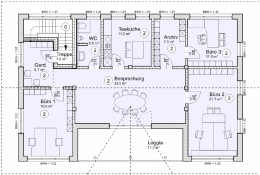 Hauptbild Vermietete B�roeinheit im Obergeschoss in Griesst�tt - ca. 114 m� mit 8 Stellpl�tzen