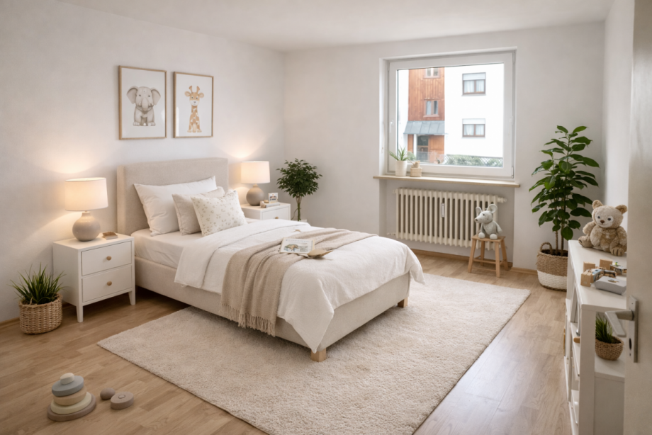 Symbolbild Kinderzimmer KI generiert Erdgeschosswohnung Grassau