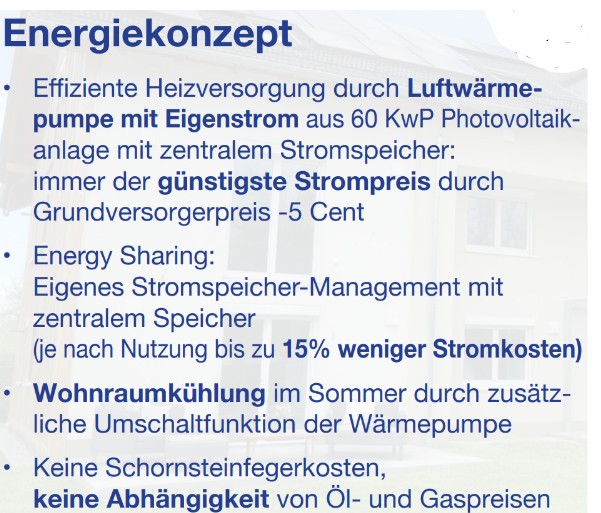 Energiekonzept Wohnung Kraiburg