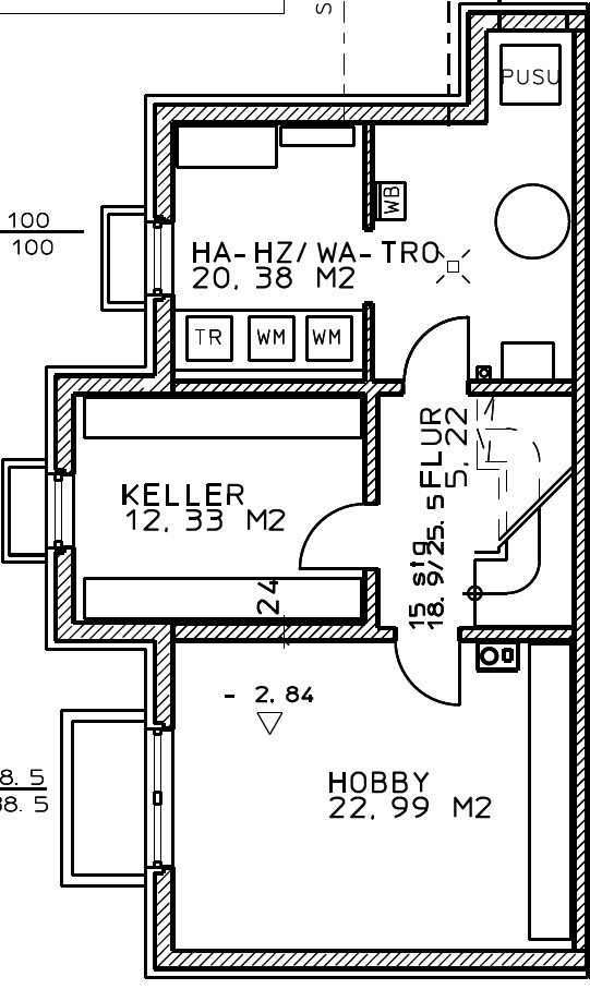 GrundR KG Doppelhaush�lfte Geretsried