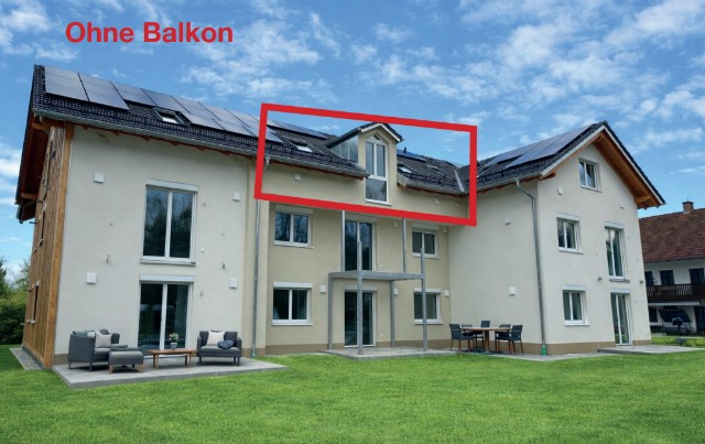 Wohnung 8 ohne Balkon Dachgeschosswohnung Kraiburg