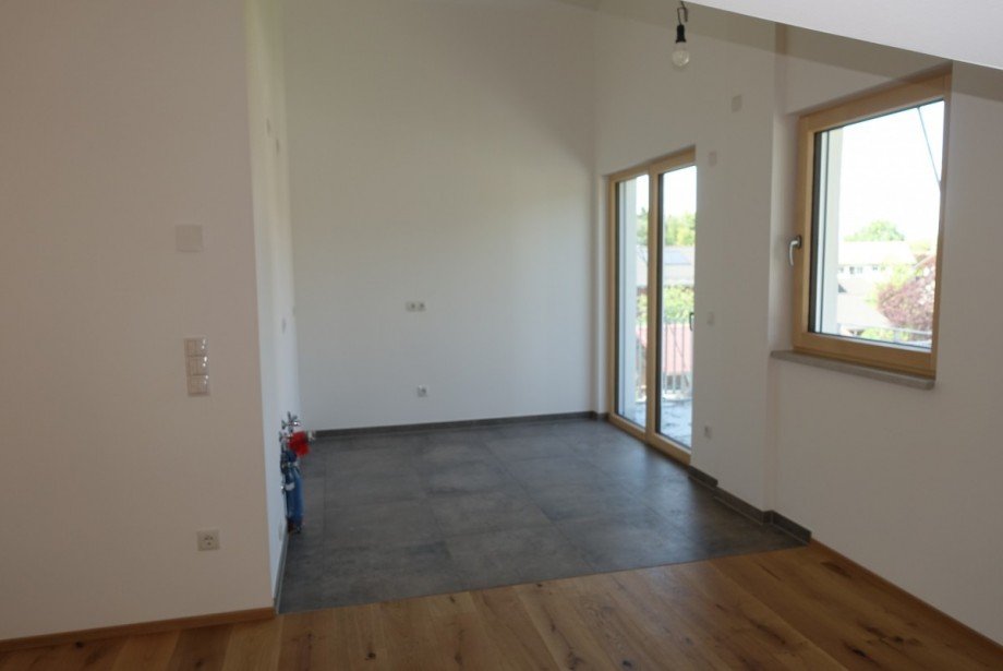 WE 7 Wohnk�che, Balkon Dachgeschosswohnung Kraiburg