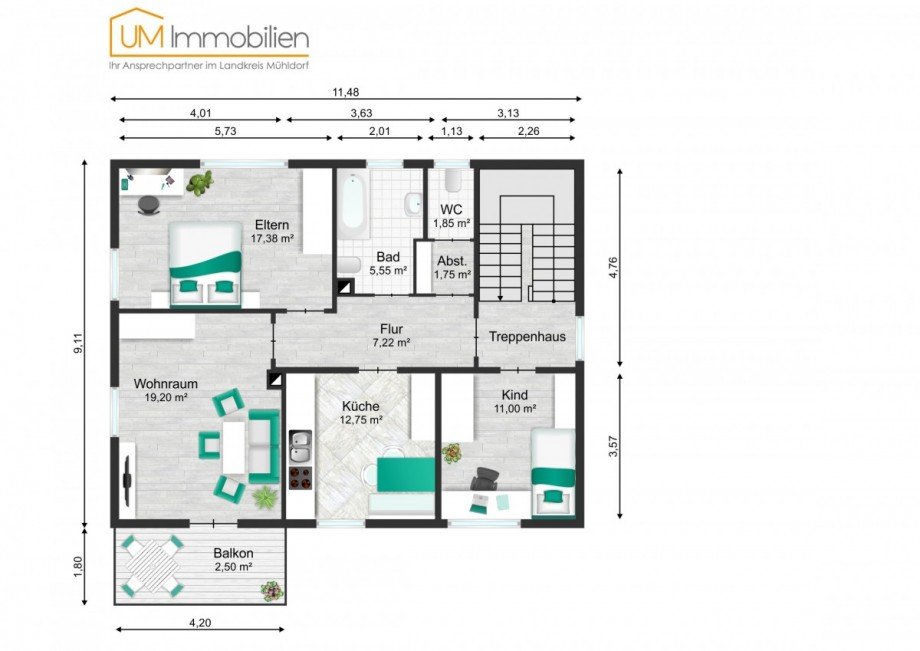 OG-GrundR Zweifamilienhaus Polling