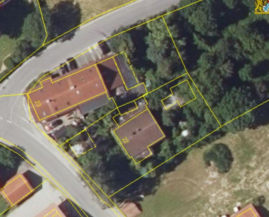 Luftbild Wohngrundst�ck Schwindegg